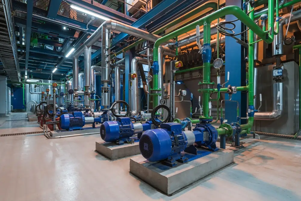 Commercial building fire protection